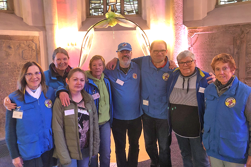Bahnhofsmission Hameln bei der Vesperkirche